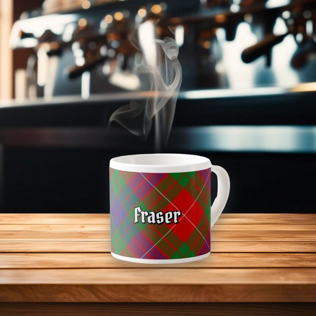 Xícara De Espresso Clan Fraser Tartan Espresso Cup (Criador carregado)