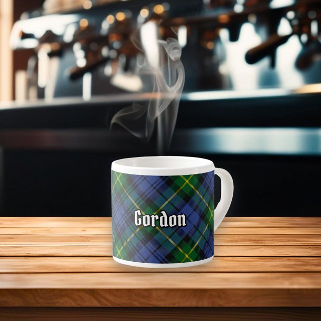 Xícara De Espresso Clan Gordon Tartan Espresso Cup (Criador carregado)