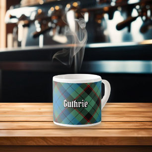 Xícara De Espresso Clan Guthrie Tartan