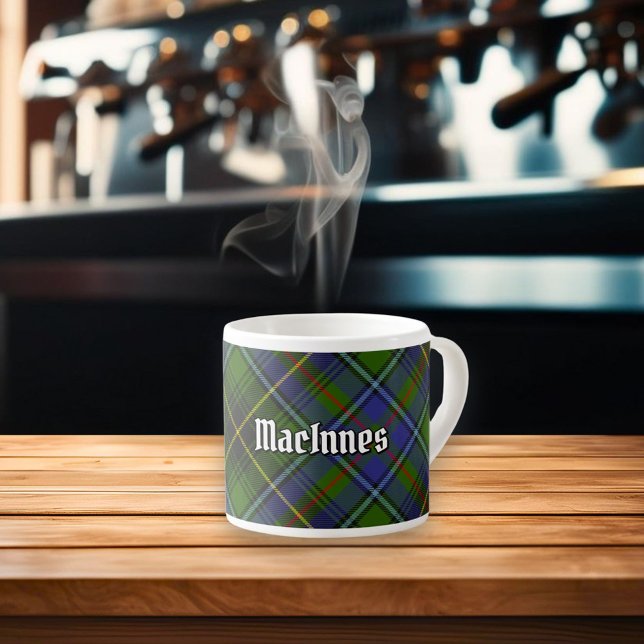 Xícara De Espresso Clan MacInnes Tartan (Criador carregado)