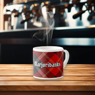 Xícara De Espresso Clan Marjoribanks Tartan