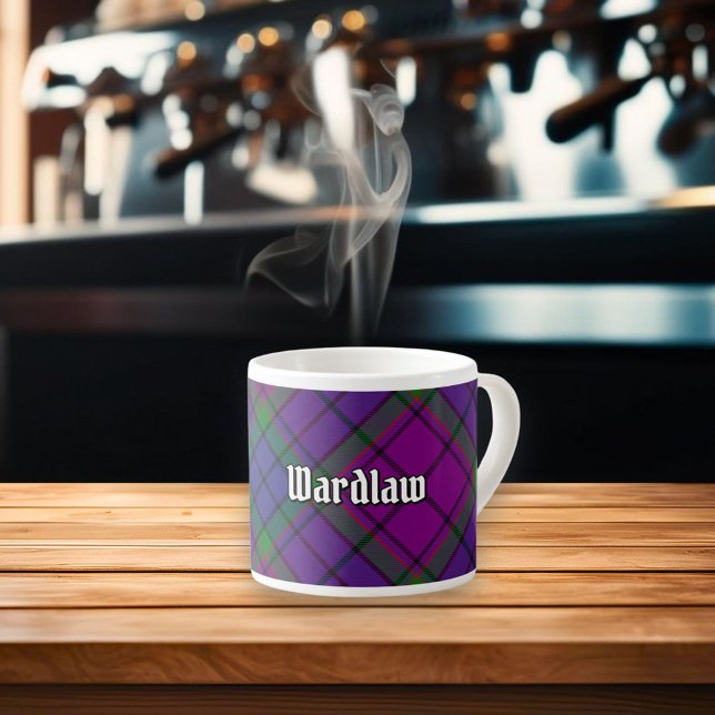 Xícara De Espresso Clan Wardlaw Tartan (Criador carregado)