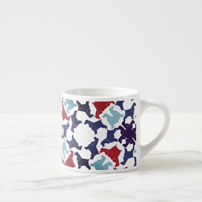 Xícara De Espresso Cocker Spaniel Mugs (Direita)