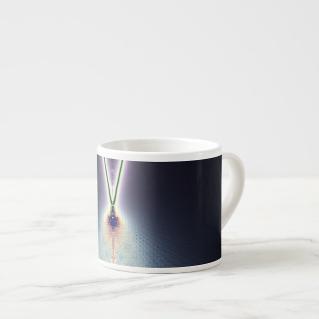 Xícara De Espresso Colar com pingente (Frente Esquerda)