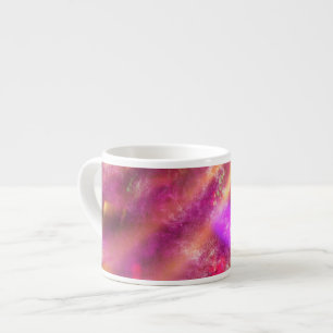 Xícara De Espresso colora o roxo sem emenda do fundo, cor-de-rosa