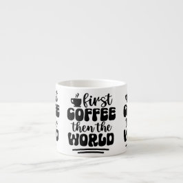 Xícara De Espresso Combustível no seu dia: Café Lover Mug