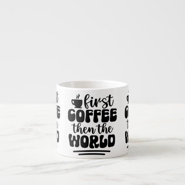 Xícara De Espresso Combustível no seu dia: Café Lover Mug (Frente)
