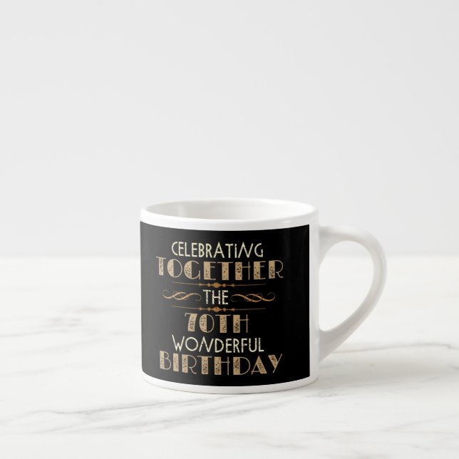 Xícara De Espresso comemoração do 70 (Direita)
