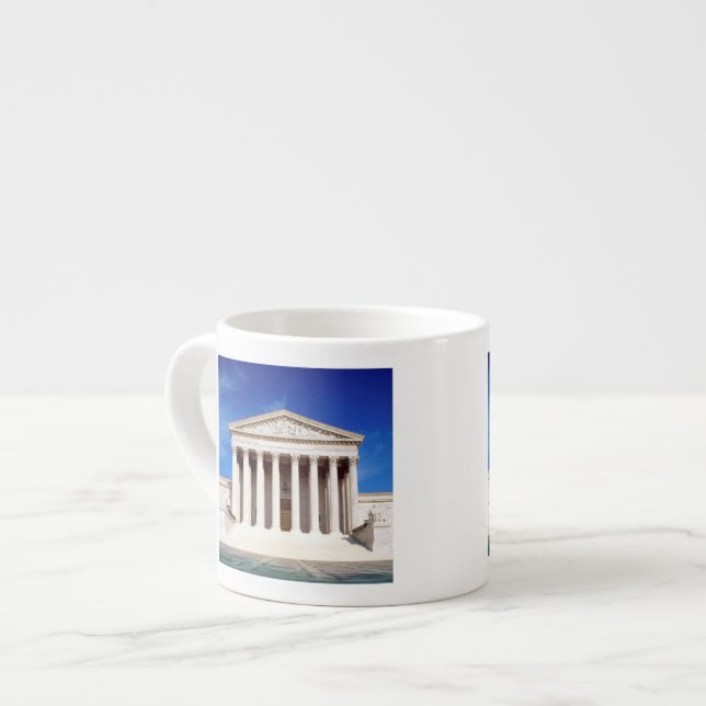 Xícara De Espresso Construção da corte suprema dos E.U., Washington (Frente Esquerda)