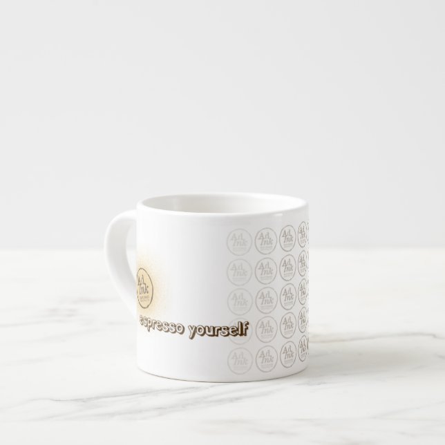 Xícara De Espresso Copo do café de AdInk (Frente Esquerda)