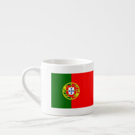 Xícara De Espresso Copo feito sob encomenda do café da bandeira de