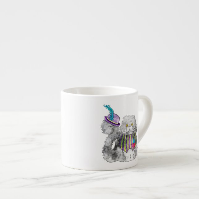 Xícara De Espresso Copo persa do café (Frente Esquerda)