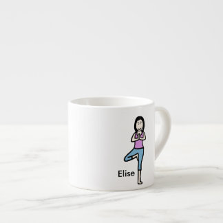 Xícara De Espresso Copo personalizado guru do café dos desenhos