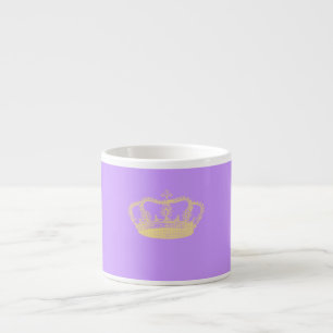 Xícara De Espresso Coroa dourada II