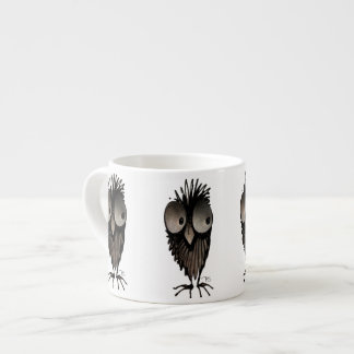 Xícara De Espresso Coruja engraçada