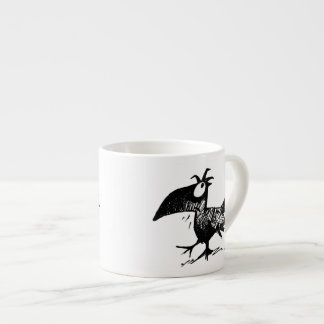 Xícara De Espresso Corvo preto