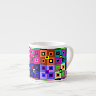 Xícara De Espresso Crazy Quilt Espresso Mug