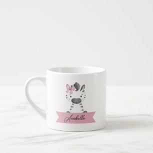 Xícara De Espresso Crianças-zebra personalizadas