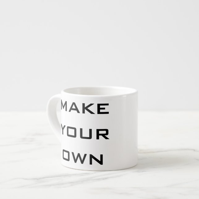 Xícara De Espresso Criar seus próprios (Frente Esquerda)