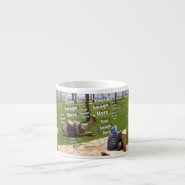 Xícara De Espresso 🤍 Crie seu próprio Modelo personalizado (Frente)