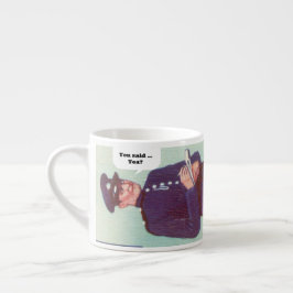 Xícara De Espresso "Crime Club" Espresso Mug