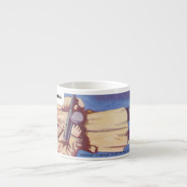 Xícara De Espresso "Crime Club" Espresso Mug