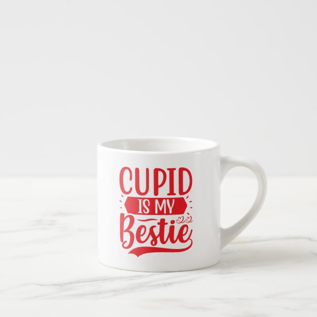 Xícara De Espresso cupid é a minha bestie (Direita)