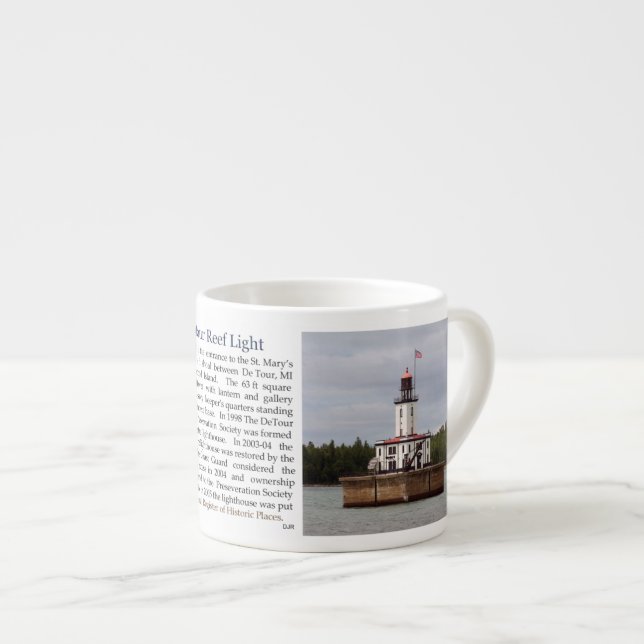 Xícara De Espresso De Tour Reef Light espresso mug (Frente Esquerda)