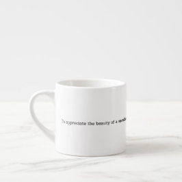 Xícara De Espresso Decoração de Inverno Aristoteles para Casa