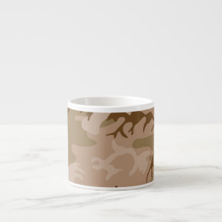 Xícara De Espresso Desert Camo - Camouflage castanha