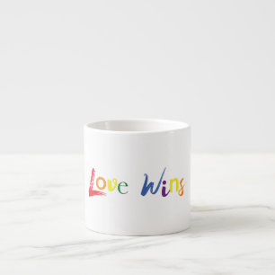 Xícara De Espresso Design de Amor Colorido, alegre e criativo ganha