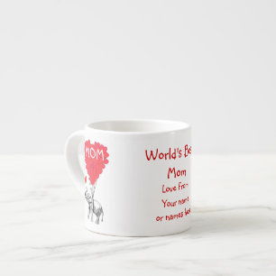 Xícara De Espresso Dia de as mães engraçado personalizado