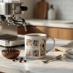 Xícara De Espresso Dia dos Pais Personalizado Presente Personalizad