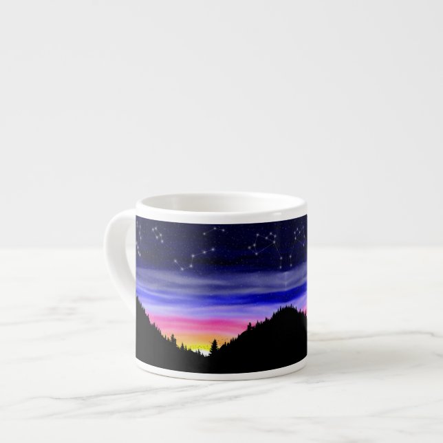 Xícara De Espresso Diamond Night Espresso Cup (Frente Esquerda)