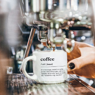 Xícara De Espresso Dito moderno e engraçado do café