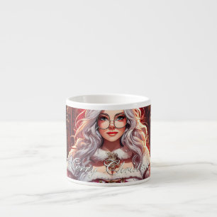 Xícara De Espresso Diva do Trono – A Irmã Mais Gata do Papai Noel
