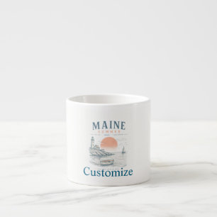 Xícara De Espresso Diversão de Verão em Maine Thunder_Cove
