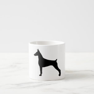 Xícara De Espresso doberman pinscher silo black.png