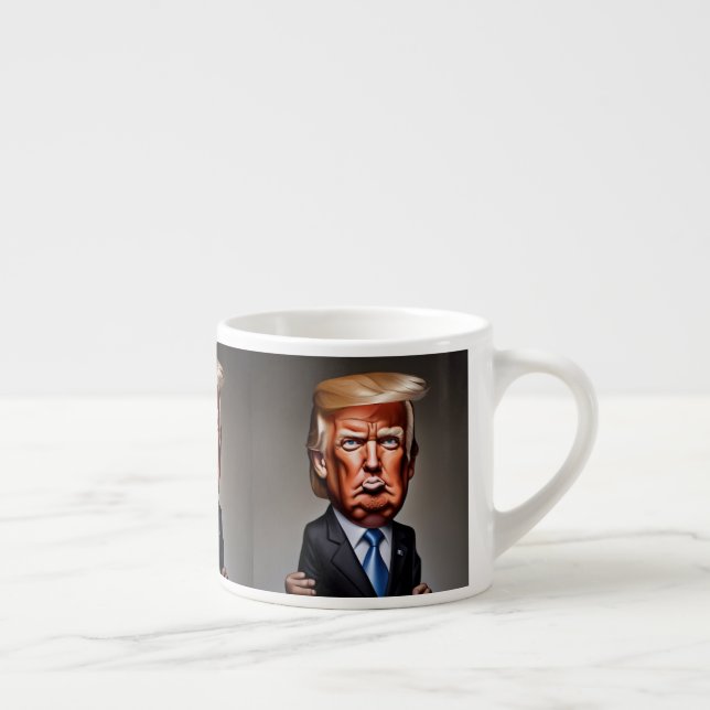 Xícara De Espresso Donald Trump Mug (Direita)
