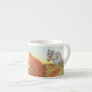 Xícara De Espresso Dorrato Gordo Europeu (Glis glis) na Natureza