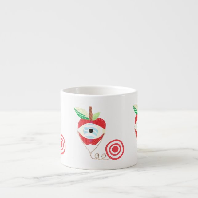 Xícara De Espresso Doutor Apple Expresso Copo (Frente)