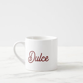 Xícara De Espresso Dulce Specialty Mug