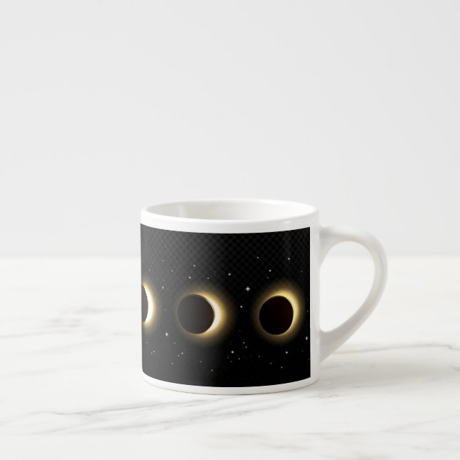 Xícara De Espresso Eclipse Solar (Direita)
