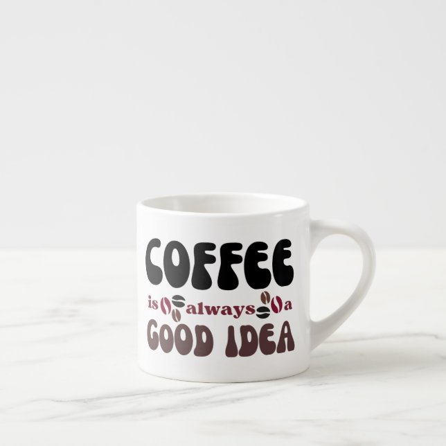 Xícara De Espresso El café, siempre una buena idea (Direita)