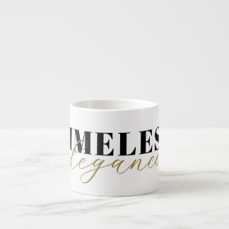 xícara de espresso elegância atemporal 