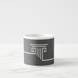 Xícara De Espresso Elegante Minimalista