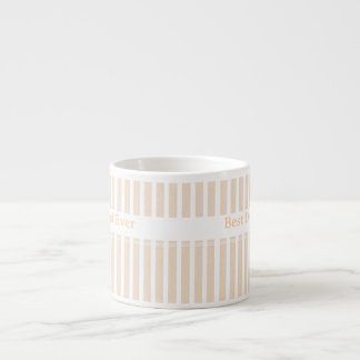 Xícara De Espresso Elegante Personalizado Melhor Pai de Todos Listrad