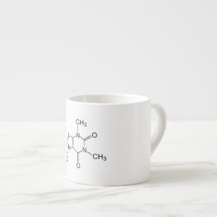 Xícara De Espresso elemento da química do café da fórmula química