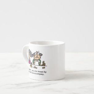 Xícara De Espresso Empresa Idiot