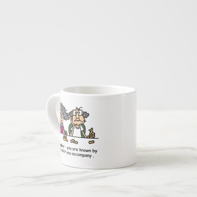 Xícara De Espresso Empresa Idiot (Frente Esquerda)